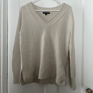 Banana republic white/ cream sweater